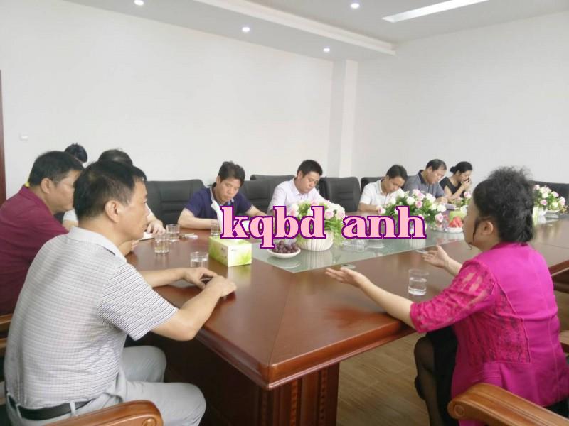 Tân Bí thư Huyện ủy Suichuan Trương Trí Bình đến công ty của chúng tôi kiểm tra và hướng dẫn công việc.