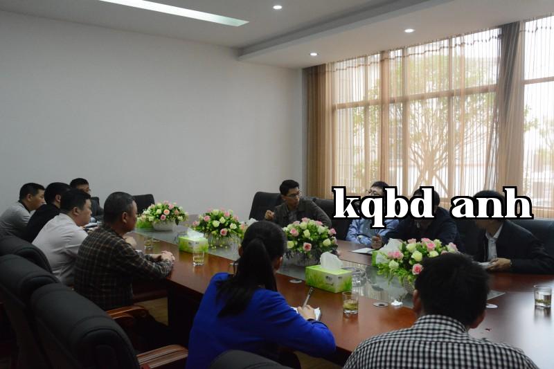 Phó chủ tịch thành phố Gia An, ông, đến thăm công ty của chúng tôi để nghiên cứu tình hình niêm yết doanh nghiệp trên thị trường UPCoM